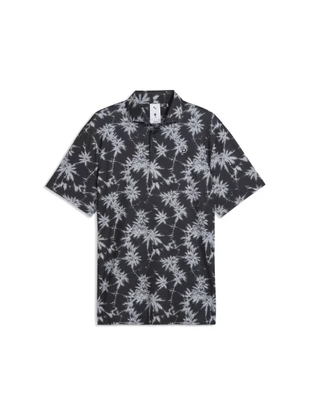 Koszulka polo golfowa PUMA x PALM TREE CREW Palm Akcesoria XXL czarny