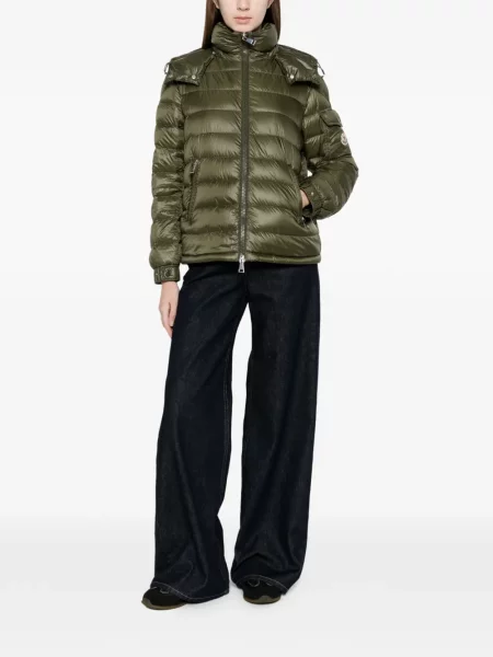 Geacă Moncler matlasată verde