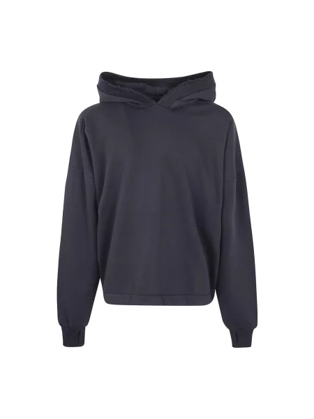 Bluza z kapturem Thom Krom niebieska