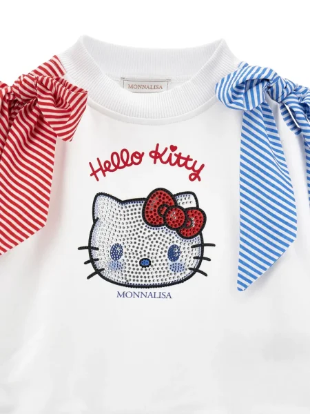 Bluza dziecięca Monnalisa biała