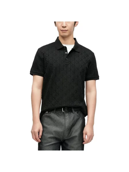 Calvin Klein Tricou polo negru