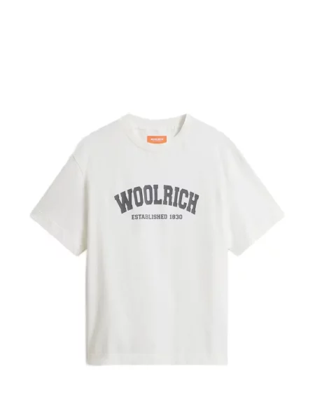 Koszulka dziecięca Woolrich biała