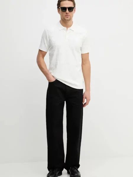 Guess polo beżowe