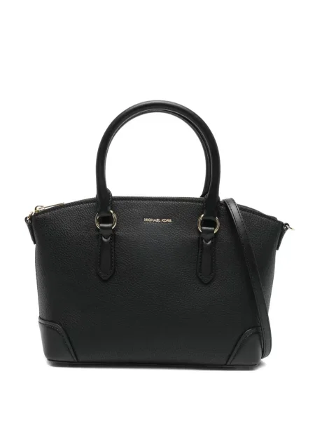 Geanta de piele Michael Michael Kors negru