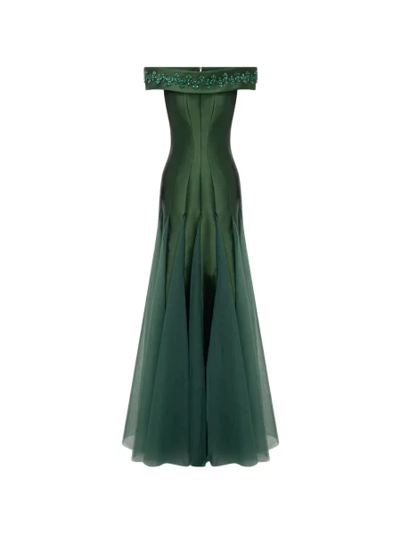 Rochie maxi Rami Al Ali verde