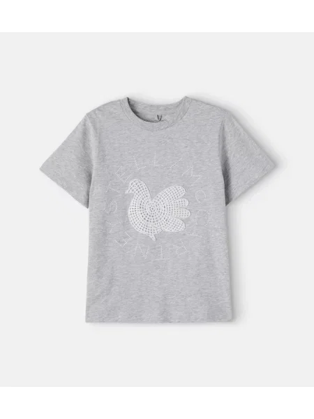 Marškinėliai Stella Mccartney pilka