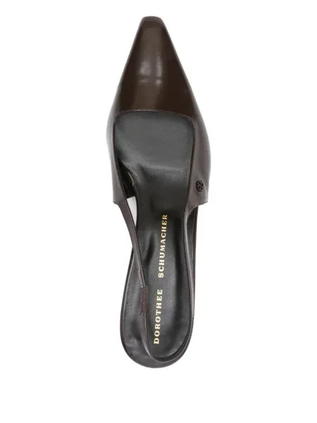 Pantofi cu toc Dorothee Schumacher slingback maro