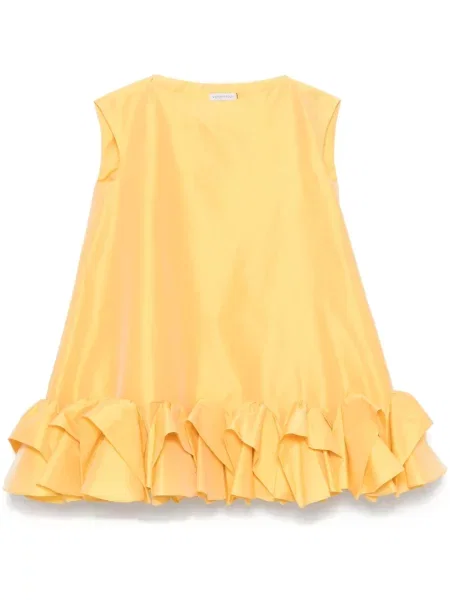 Mała mały sukienka mini Viktor & Rolf garniturowa żółta