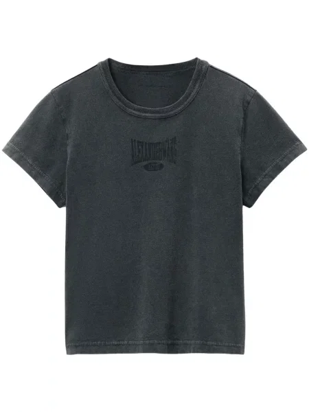 Tricou Alexander Wang cu imagine negru