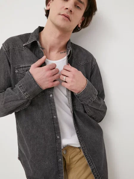 Jeans srajca Levi's siva