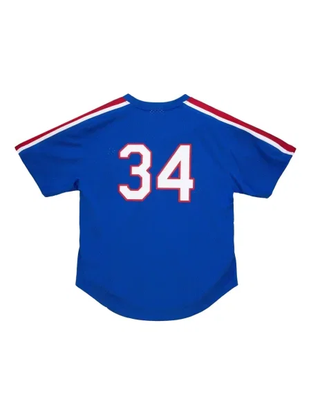 Tricou Mitchell & Ness albastru