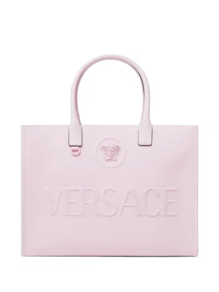 Geantă shopper Versace roz