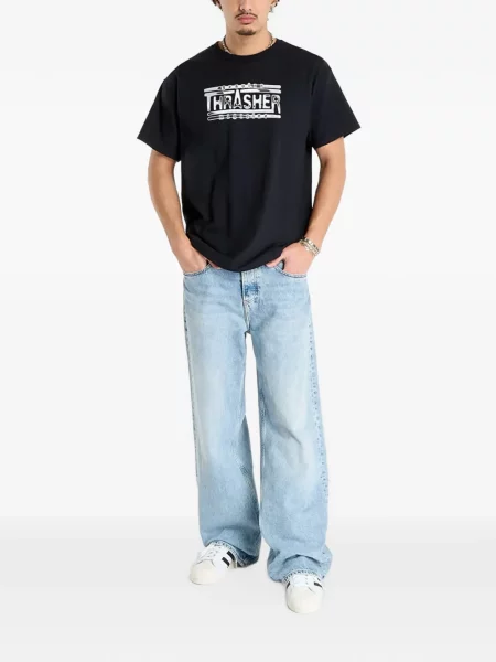 Tricou Thrasher cu imagine negru