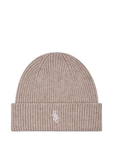 Căciulă Sporty & Rich cu broderie cu nervuri