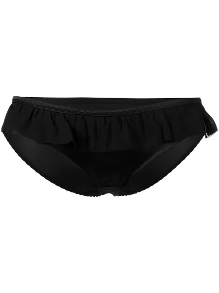 Chiloți briefs Gilda & Pearl cu perle negru