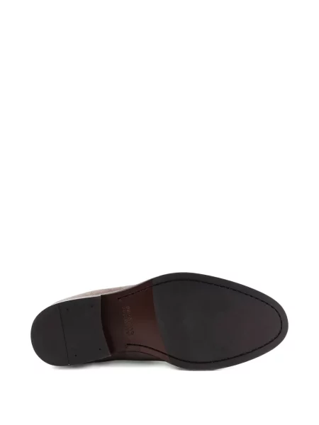 Botine Brunello Cucinelli din piele de căprioară gri