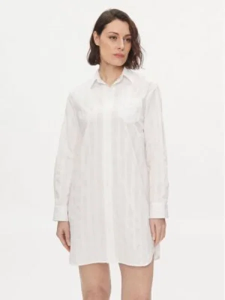 Lauren Ralph Lauren Nočná košeľa biela