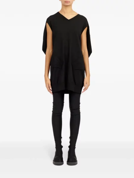 Suknele Mm6 Maison Margiela v formos iškirpte juoda