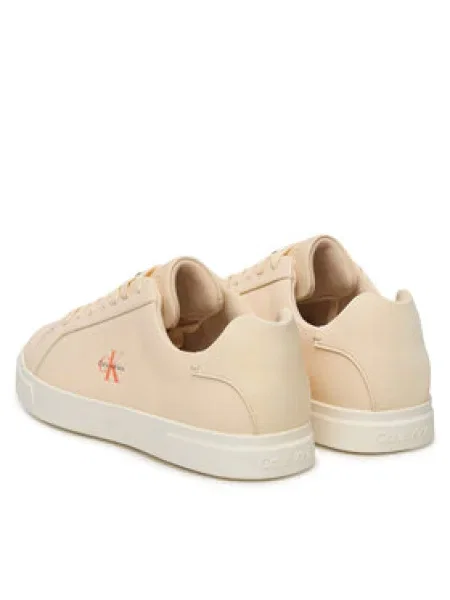 Calvin Klein Sportcipők Low Pro Cups Lth Ml bézs