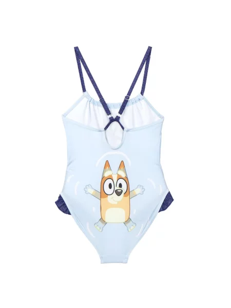 Costum de baie copii Bluey alb