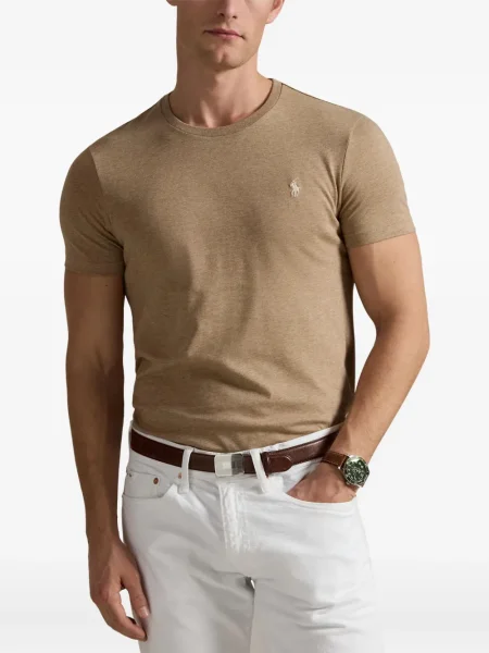 Manšestrové s límcem izolované polotričko Polo Ralph Lauren bílé