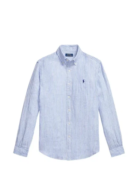 Șapcă Polo Ralph Lauren cu decolteu în V cu autograf în carouri albastru
