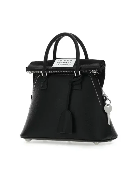 Torebka Maison Margiela skórzana czarna
