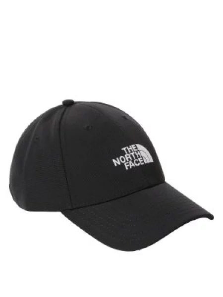 Klasická kšiltovka The North Face s aplikacemi černá