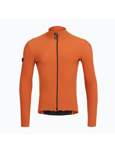 Мъжки суитшърт за колоездене ASSOS Mille GT Spring Fall C2 rusty brown кафяво