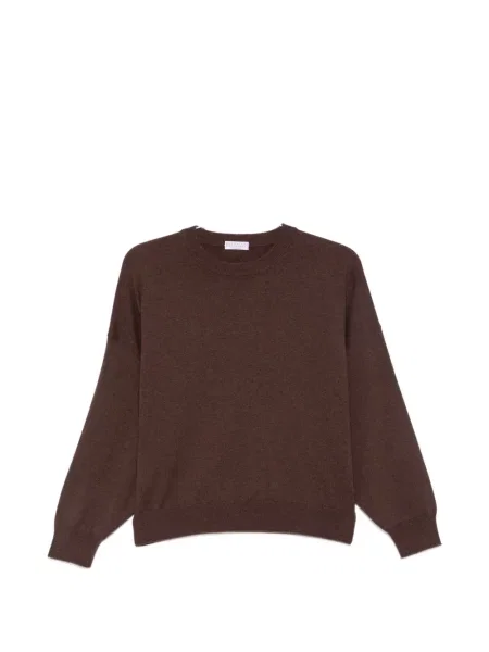 Lung pulover Brunello Cucinelli maro