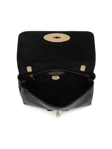 Torebka crossbody Mulberry skórzana czarna