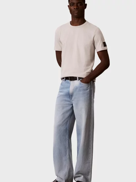 Футболка Calvin Klein з джерсі біла
