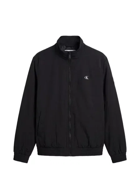 Geacă Calvin Klein cu broderie negru