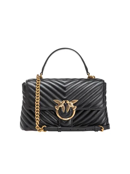 Klasická crossbody kabelka Pinko čierna