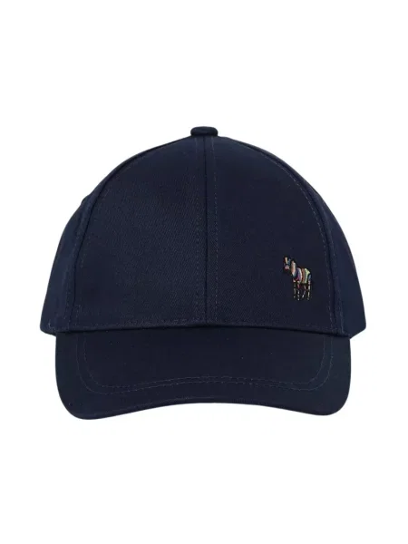 Czapka z daszkiem Paul Smith w zebrę granatowa