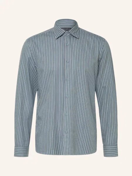 Marc O'polo Košile Regular Fit černošedá / světle šedá černá