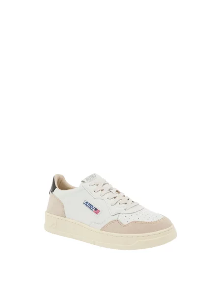 Sneakersy Autry skórzane białe