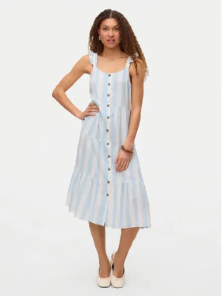 Vero Moda Letní šaty Linn Světle modrá
