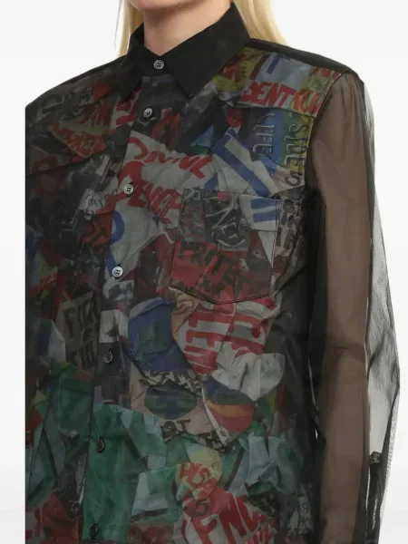 Cămașă Comme Des Garçons negru