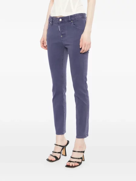 Blugi Dsquared2 cu autograf violet