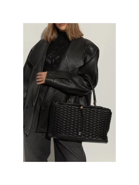 Shopperka Furla skórzana czarna