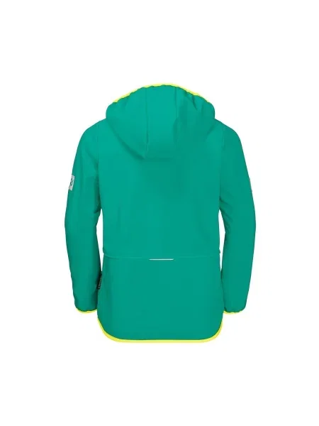 Geacă copii Jack Wolfskin verde