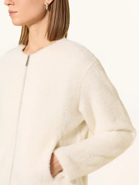 Someday Kurtka Ze Sztucznego Futra Umayan weiss beżowa