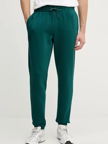 Under Armour pantaloni de trening pentru bărbați cu Essential Fleece verde