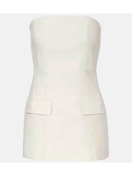 Top Toteme wełniany biały