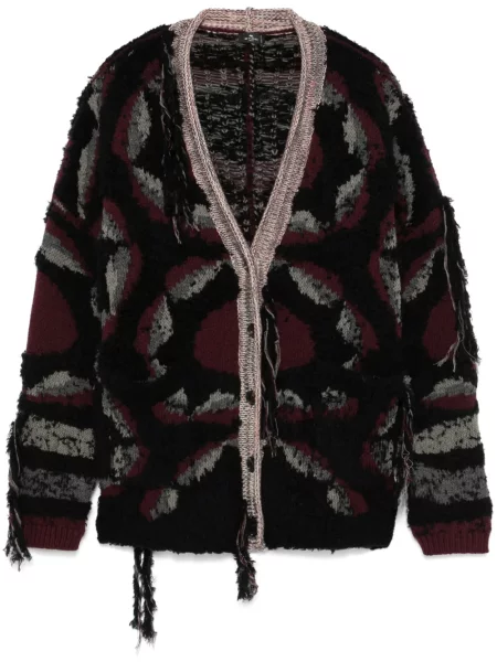 Cardigan Etro zdrențuiți negru