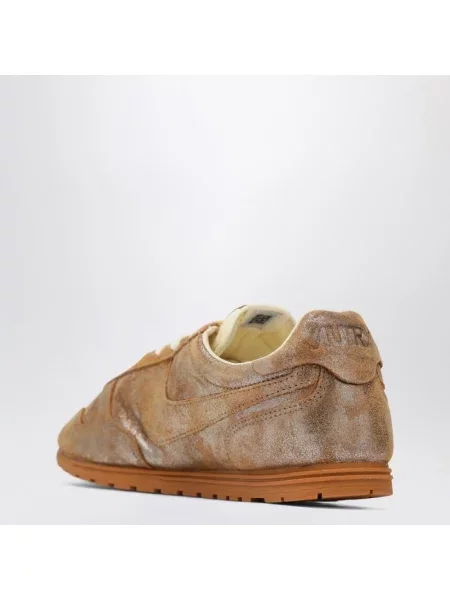Sneakersy Autry brązowe