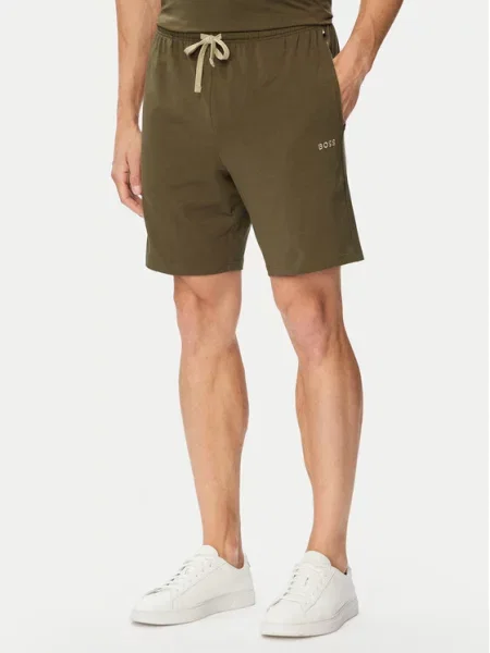 BOSS Szorty sportowe Mix&Match Khaki
