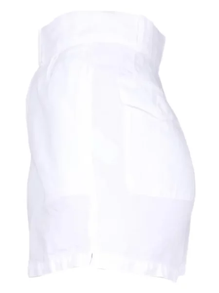 Pantaloni scurți Aspesi plisate alb