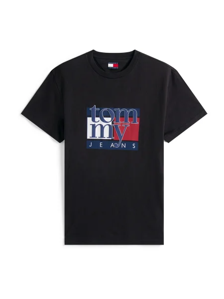 Tommy Jeans Tricou negru